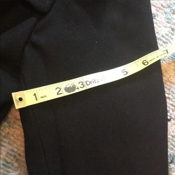 Modcloth Steve Madden Diagonal Alley Asymmetrical Black Wool Peacoat - Picture 10 of 17